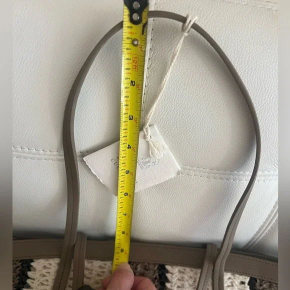 NWT 3K Brunello Cucinelli Italy Brown Cream Sequins Knitted Tote Handbag Bag - Picture 10 of 14